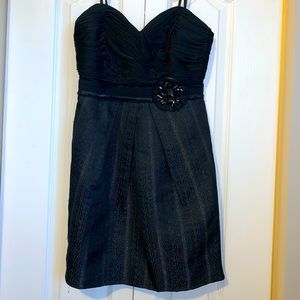 BCBG Maxazria Strapless Cocktail Dress